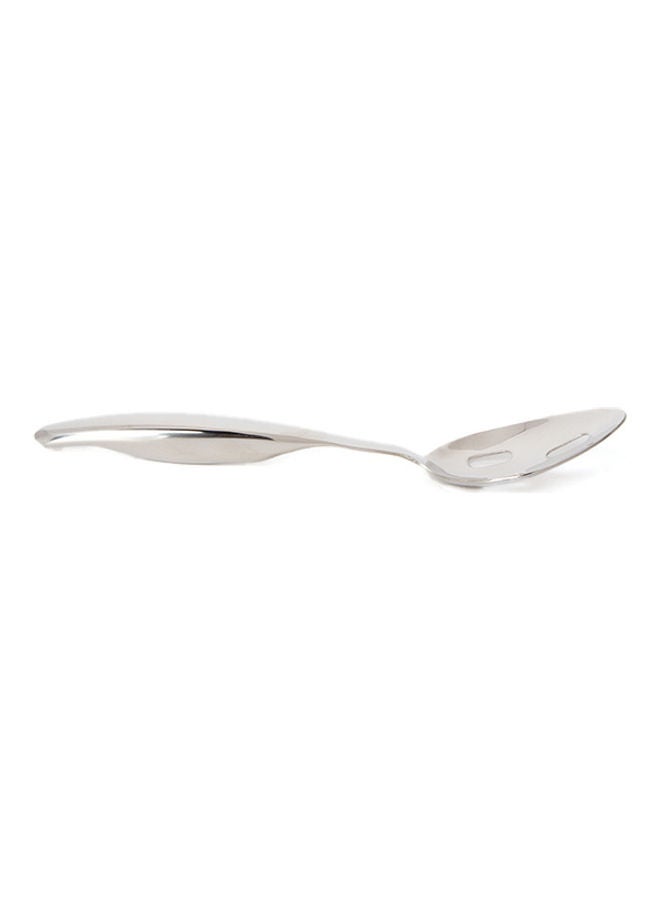 Large Cooking Spoon Silver 32 x 7 x 7cm