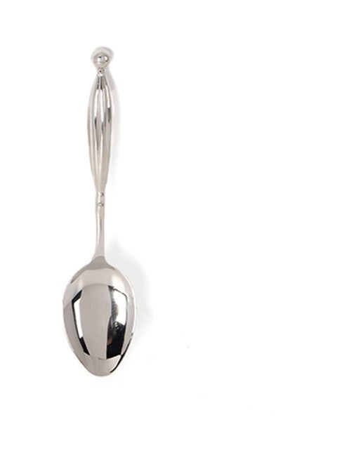 Large Cooking Spoon Silver 29 x 7 x 7cm