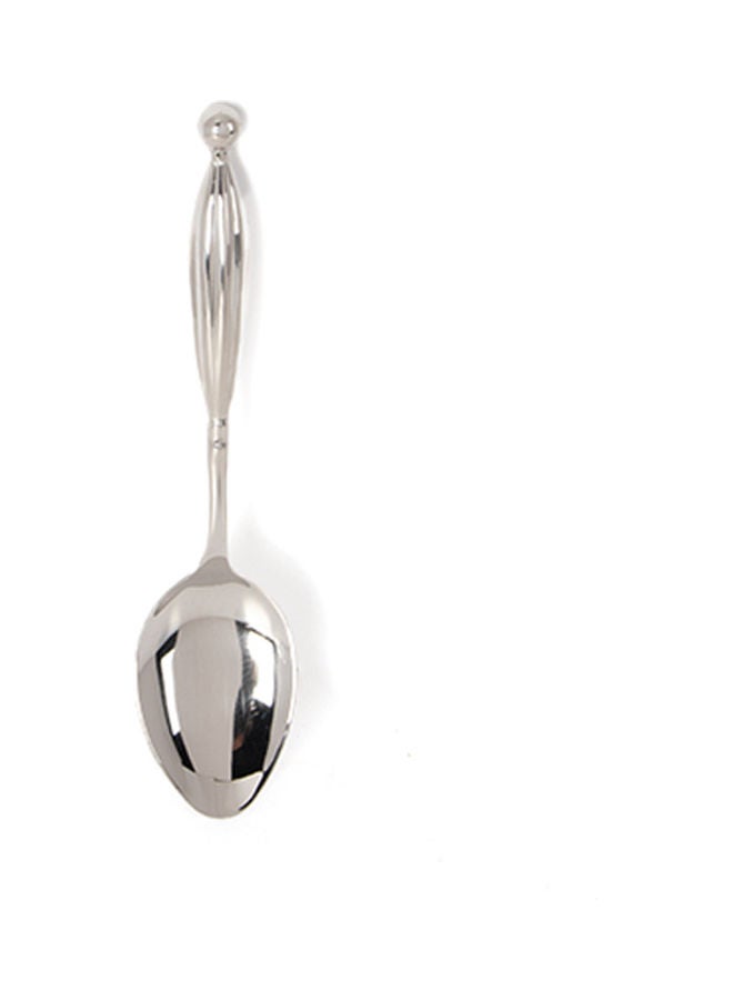 Large Cooking Spoon Silver 29 x 7 x 7cm