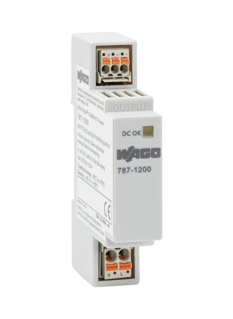 787-1200 Switched-Mode Power Supply/LED Compact 1-Phase 24 VDC Output Voltage 0.5 A Output Current White