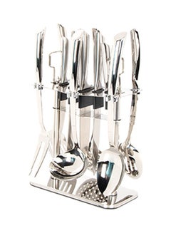 Squalo 12-Piece Serving Spoons Set Silver 39 x 25 x 25cm  - Image 2