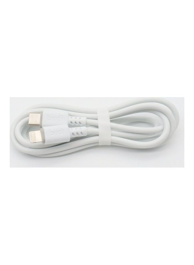 budi Charge And Sync Cable White  - Image 4