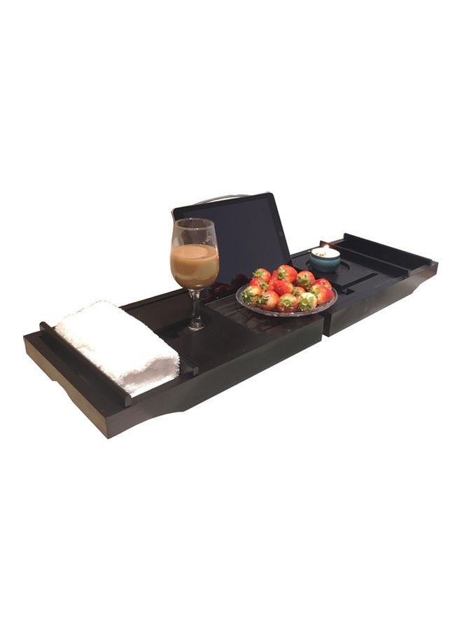 Bathtub Caddy Tray Organizer Black 76 x 5 x 24cm - v1621829800/N47588693A_1