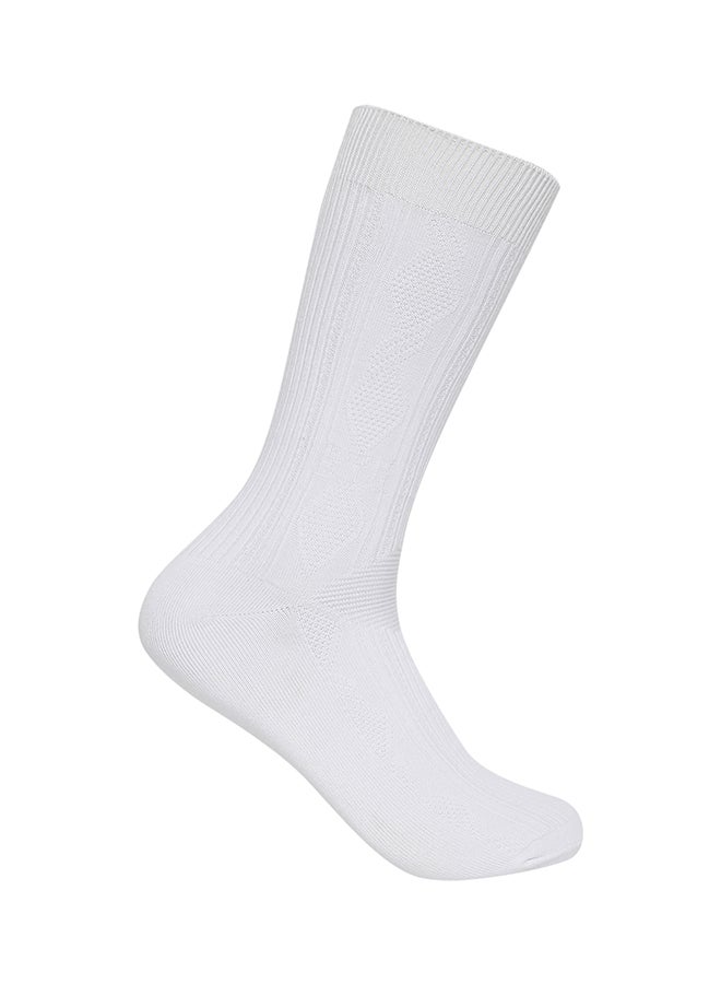BYC Casual Mid Calf Shocks White - Image 2