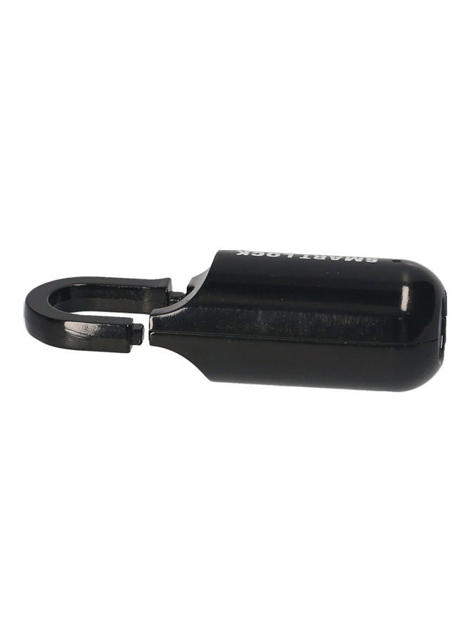 Smart Fingerprint Padlock Black - Image 3