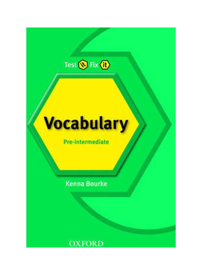 الكتاب الاليكتروني للمفردات غلاف ورقي الإنجليزية