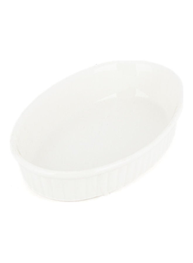 Squalo Fade-proof Cake Tray White 24.3 x 15.5 x 4.5cm - Image 2