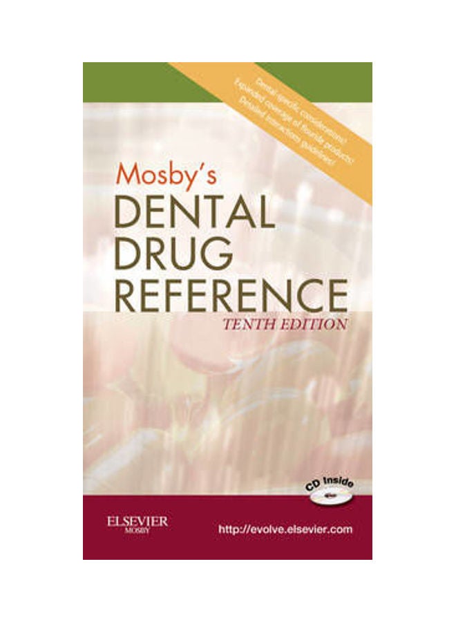 مرجع موسبي لأدوية الأسنان غلاف ورقي الإنجليزية