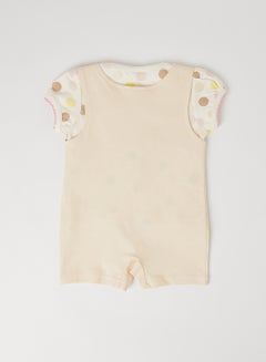 TOFFYHOUSE Baby Girls Casual Comfortable Top And Onesies Set Multicolour  - Image 3