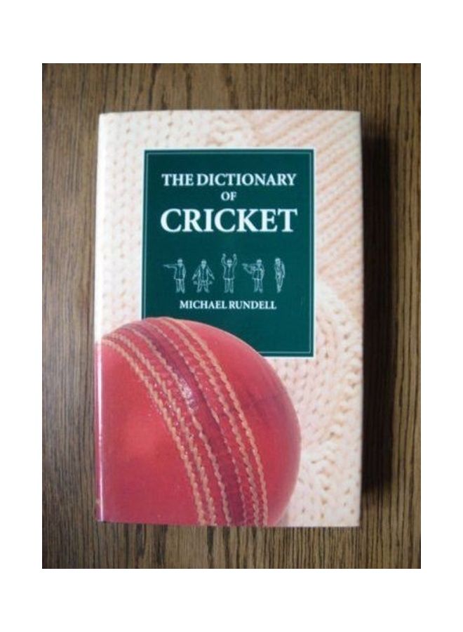 Thethe Dictionary Of Cricket Hardcover English by Michael Rundell 