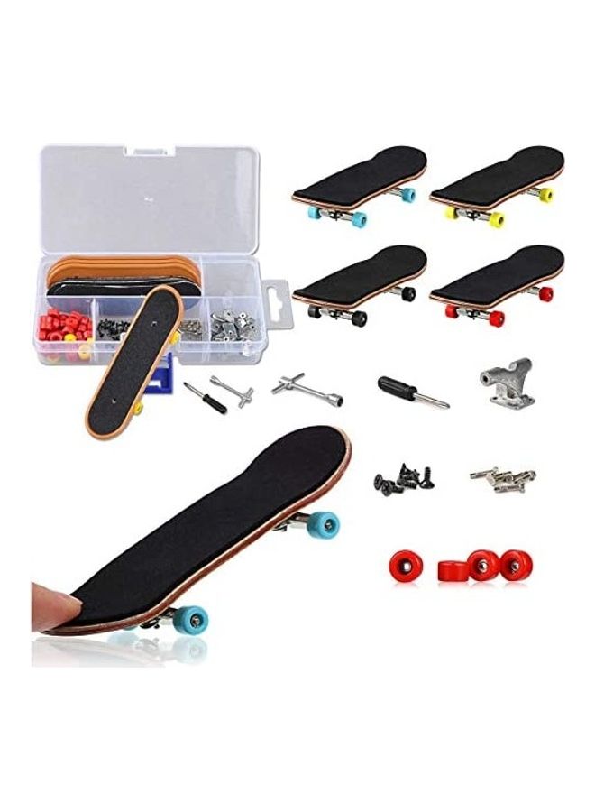 5-Piece Diy Mini Finger Skateboard Kit - Image 1