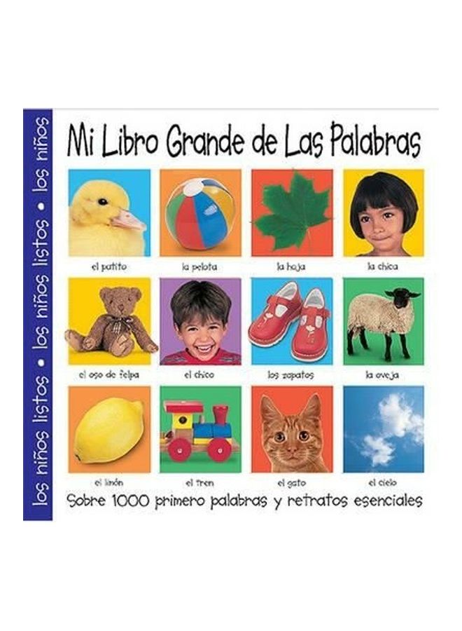 Mi Libro Grande de Las Palabras Board Book English by Roger Priddy - 37639