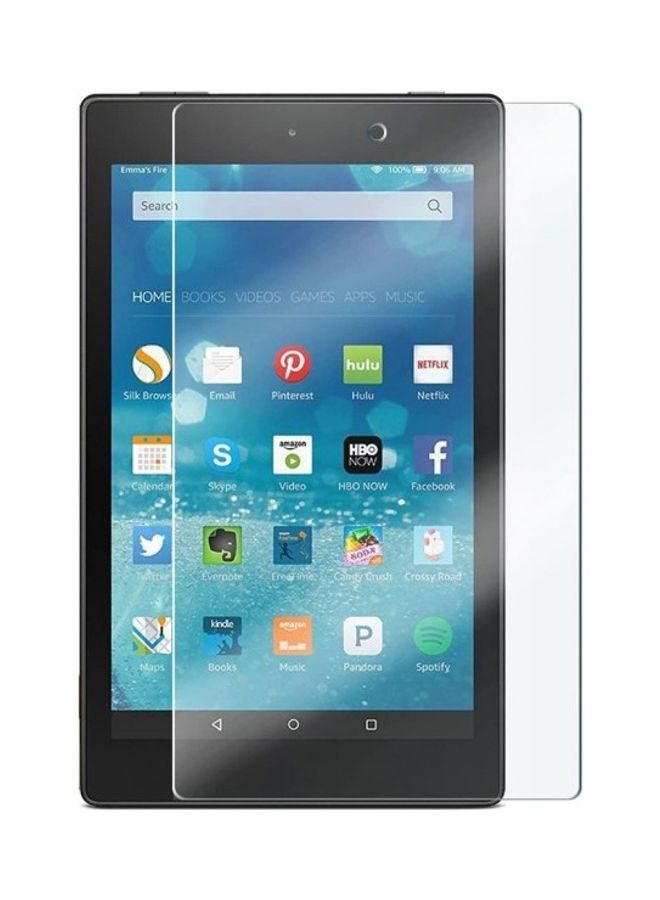 MARGOUN Tempered Glass Screen Protector For Amazon Fire 7 Clear - Image 1