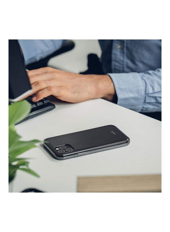 موشي غطاء حماية لهاتف آيفون 11 برو أسود - Image 2