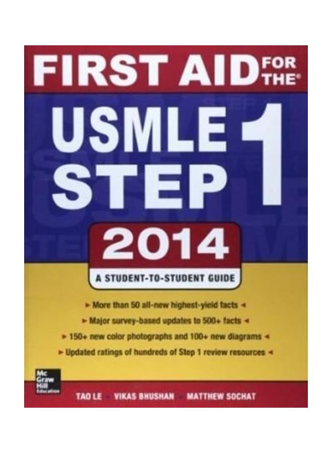 First Aid for the Usmle 1 Step Paperback English by Tao Le 