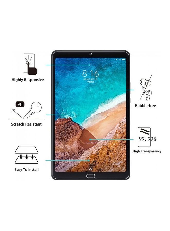 MARGOUN Tempered Glass Screen Protector For Xiaomi Mi Pad 4 Plus Clear - Image 3