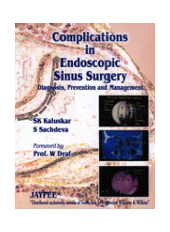 Complications In Endoscopic Sinus Surgery Hardcover English by Shashikant Keshavrao Kaluskar 
