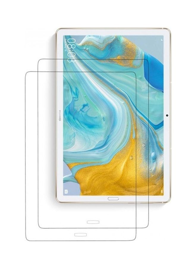 MARGOUN 2-Piece Tempered Glass Screen Protector Set For Huawei MediaPad M6 Clear - Image 1