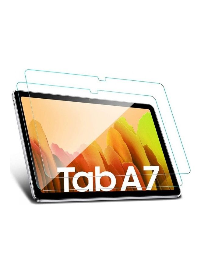 MARGOUN - 2-Piece Tempered Glass Screen Protector Set For Samsung Galaxy Tab A7 Clear - Image 1