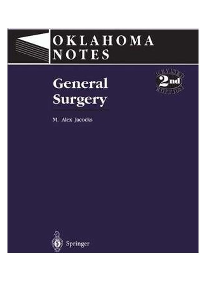 General Surgery Paperback English by M. Alex Jacocks 