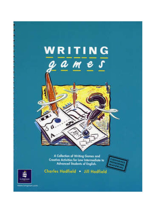 Writing Games Paper Spiral Bound English by Charles Hadfield 
