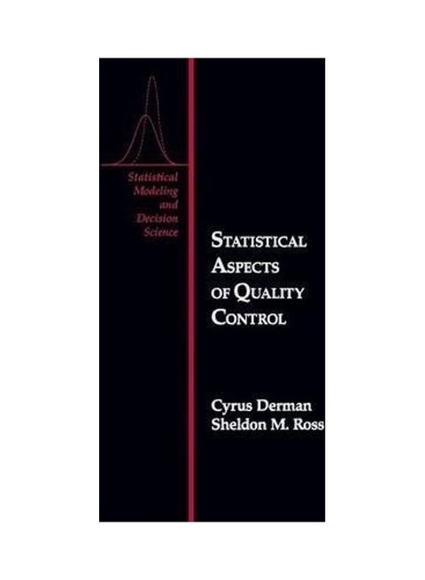 Statistical Aspects of Quality Control Hardcover English by Cyrus Derman