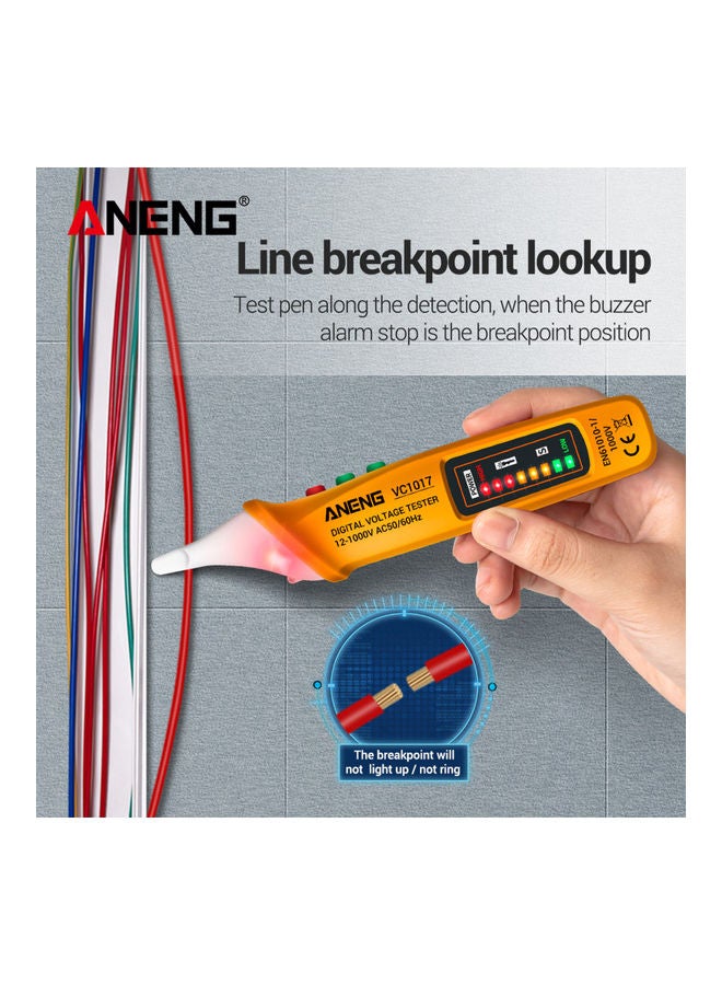 ANENG - VC1017 AC Voltage Tester Yellow - Image 1
