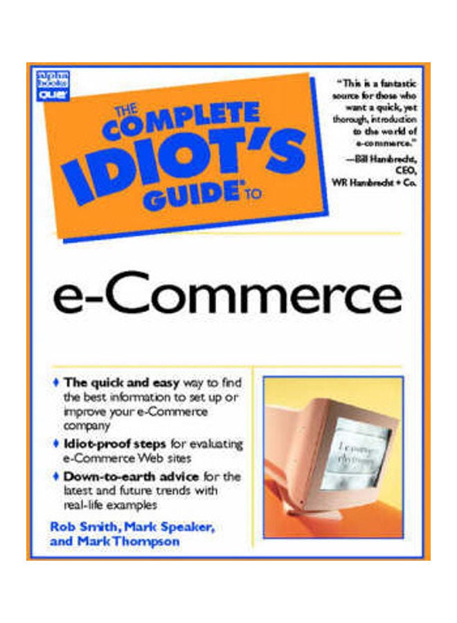 The Complete Idiot's Guide To E-Commerce Paperback English by Robert S. Smith - 36545 