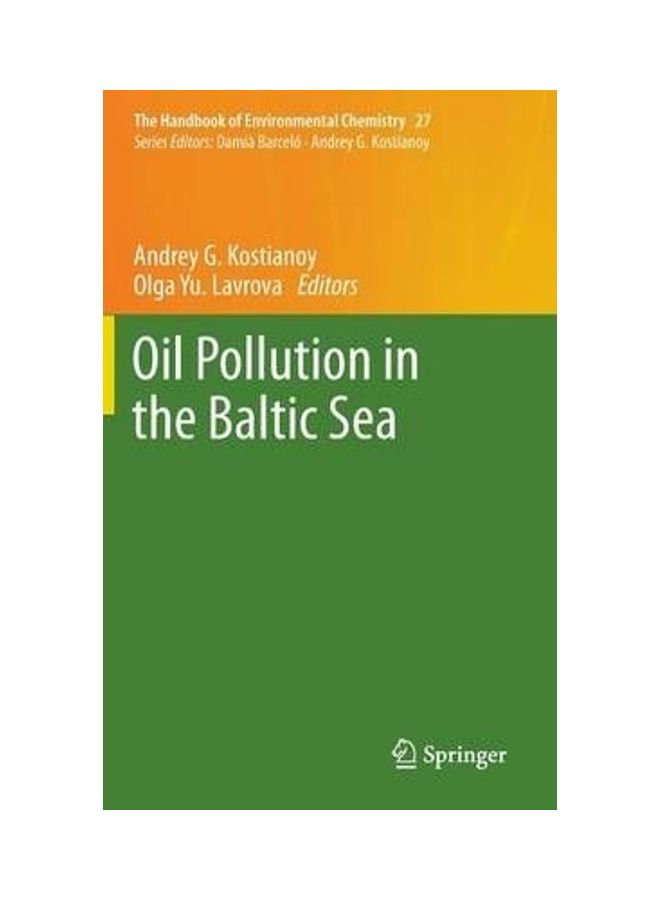Oil Pollution in the Baltic Sea hardcover english 