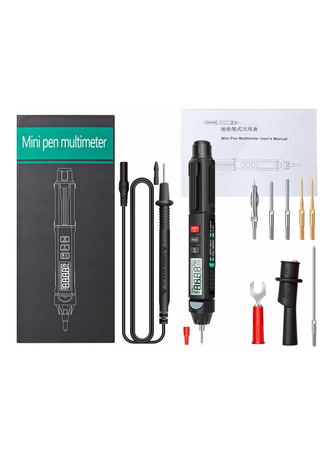 ANENG Pen Multimeter Tester With Phase Sequence Black 19x3.5x8cm - Image 2