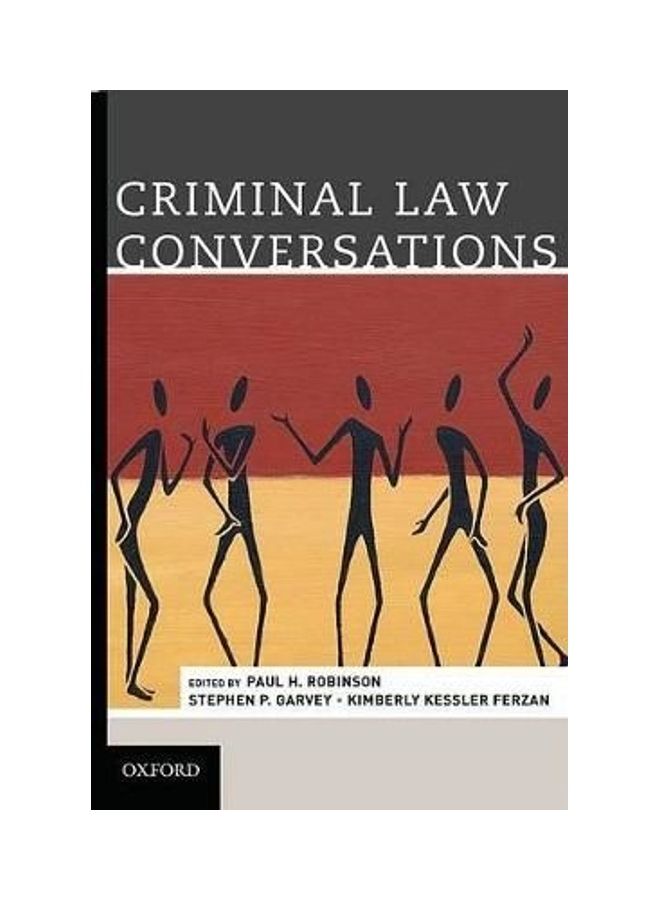 Criminal Law Conversations Hardcover English by Paul H. Robinson 