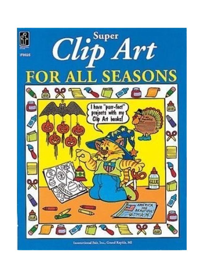 Super Clip Art for All Seasons Paperback English