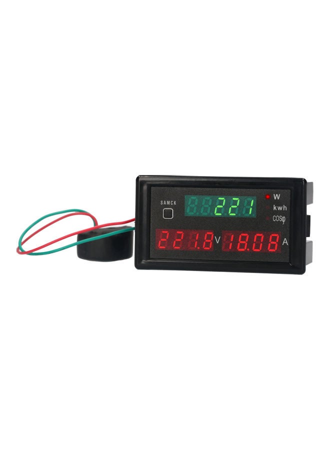 Digital Voltmeter For Temperature/Humidity Measurement Black - Image 1