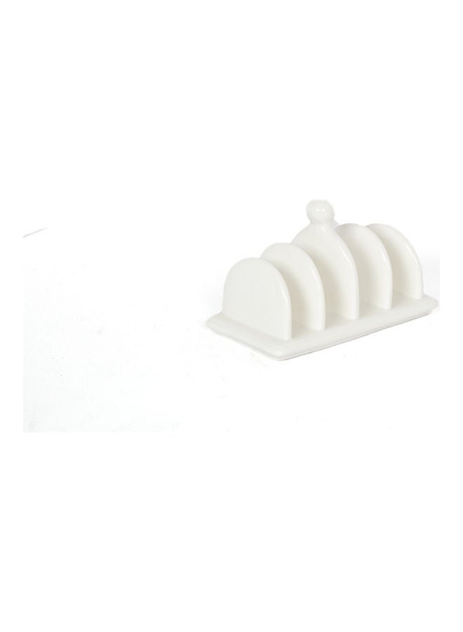 Squalo Sturdy Plates Holder White  - Image 2