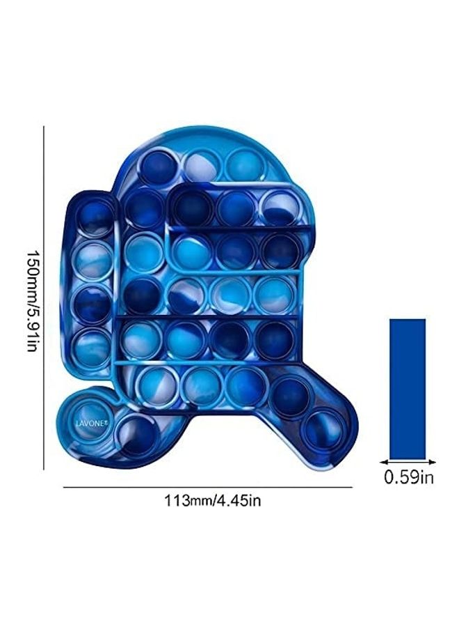 XiuWoo Push Pops Bubble Fidget Sensory Toy 4.45x5.91inch - Image 2