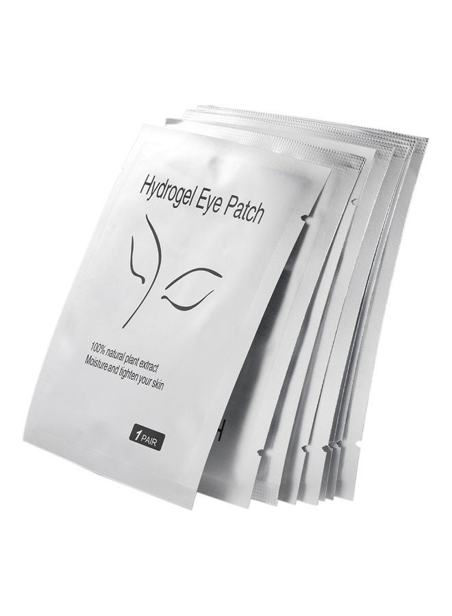 Pack Of 50 Pairs Of Hydrogel Eye Patches White