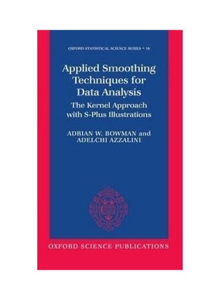 Applied Smoothing Techniques For Data Analysis hardcover english - v1621829973/N47580005A_1