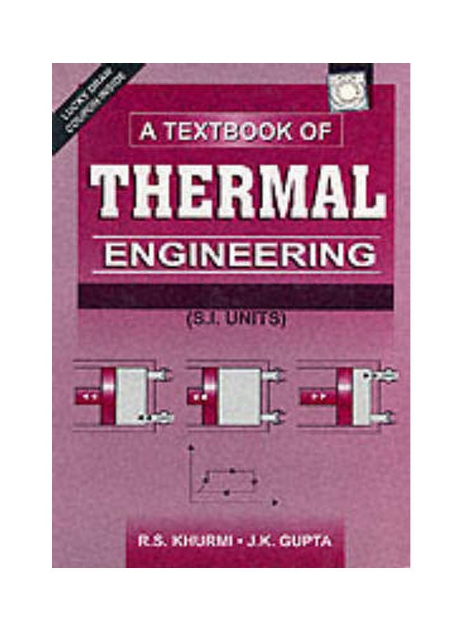 Textbook Of Thermal Engineering Paperback English by J.K. Gupta 