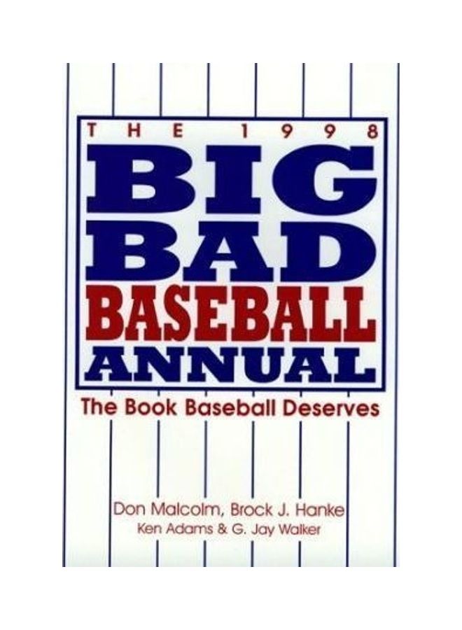 Big Bad Baseball Annual 1998 hardcover english 
