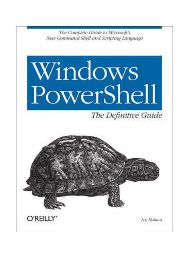 Windows Powershell: The Definitive Guide paperback english 