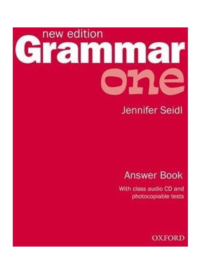Grammar Paperback English by Jennifer Seidl