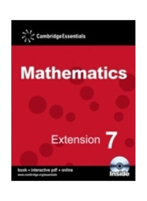 Cambridge Essentials Mathematics Extension 7 With CD-ROM Paperback English by Paul Rigby