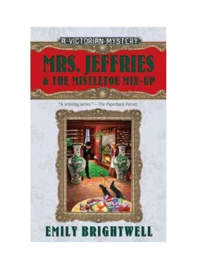 Mrs. Jeffries and the Mistletoe Mix-Up Hardcover English by Emily Brightwell 