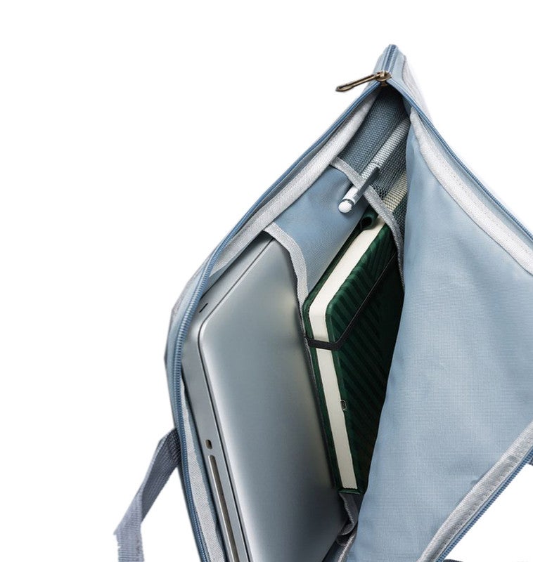 Laptop Tote Bag Grey  - Image 2