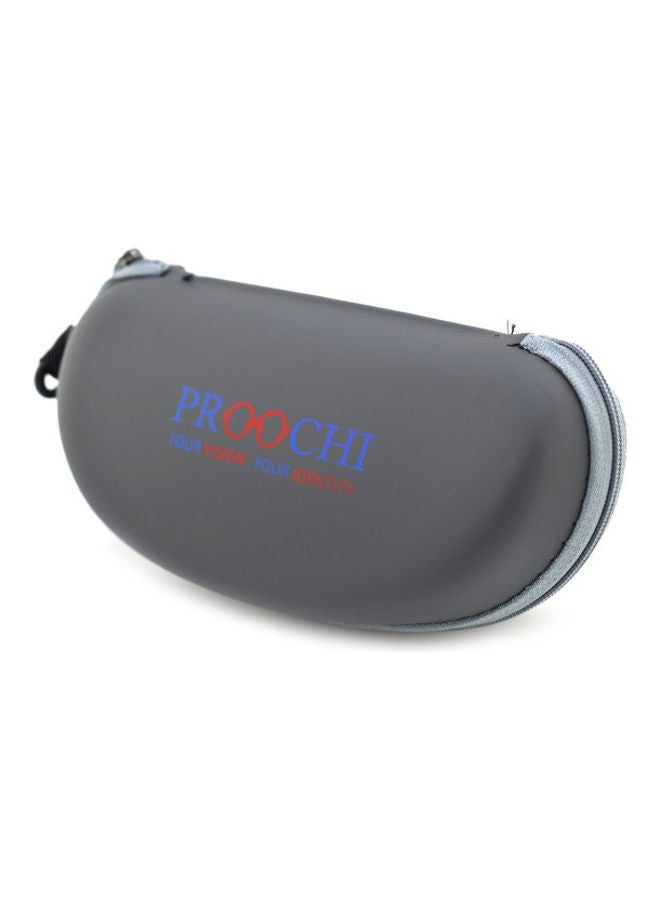 PROOCHI Men's UV Protection Square Frame Sunglasses with Case  - Image 5
