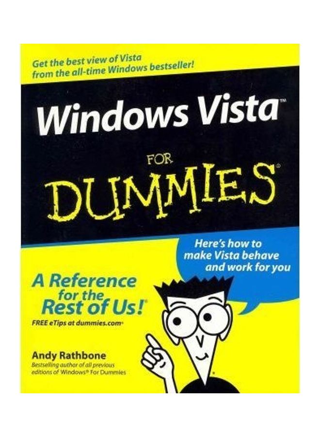 Windows Vista For Dummies Paperback English by Andy Rathbone 