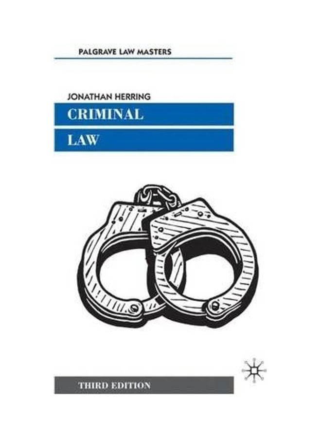 Criminal Law Paperback English by Marise Cremona 