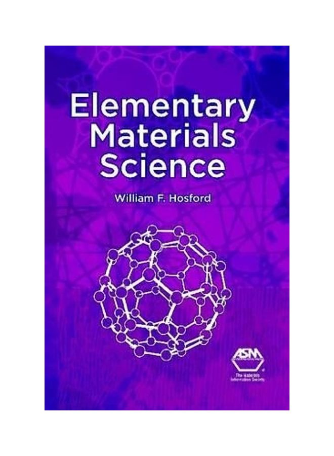 Elementary Materials Science Hardcover English by William F. Hosford 