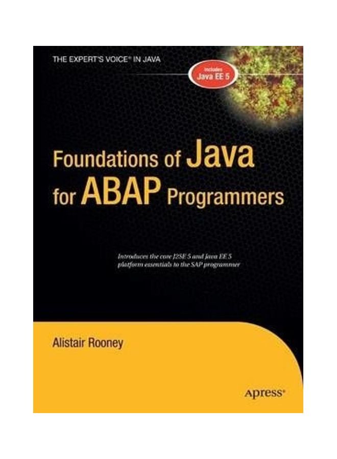 Foundations Of Java For Abap Programmers Hardcover English by Alistair Rooney 