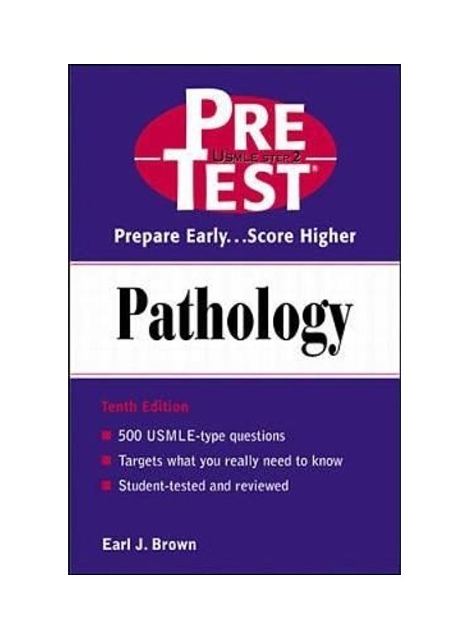 Pathology Paperback English by Earl Brown 